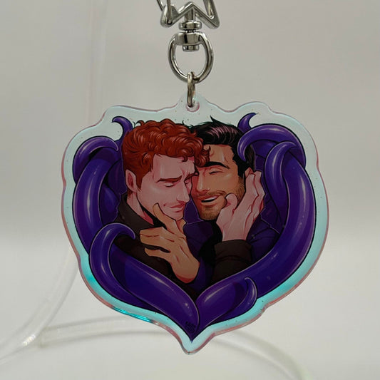 Sloane and Loch: Holo Keychain