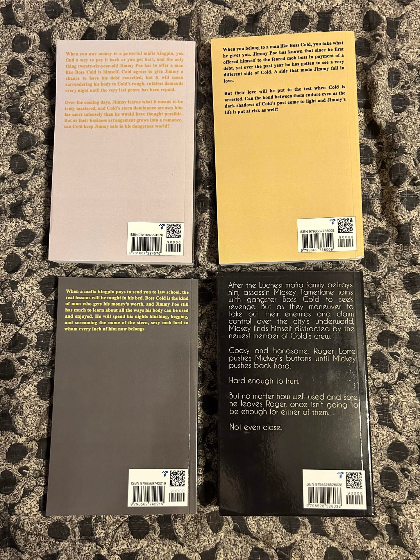 Cold Hard Cash (#1 - #4) Set 2